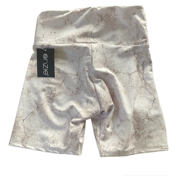 Onzie Mini Bike High Waist Shorts Alabaster - Picture 6 of 9